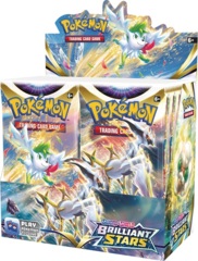 Brilliant store Stars booster box sealed x1 pokemon In-Hand